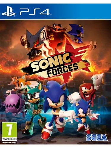 Sonic Forces - Sony PlayStation 4 - Action Spiel für die ganze Familie - Actionspiel für PS4, mit spannenden Leveln und der Möglichkeit, eigene Charaktere zu erstellen.