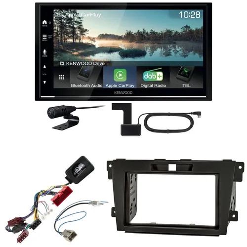 Kenwood DMX7722DABS Android Auto CarPlay Bluetooth Einbauset für Mazda CX-7