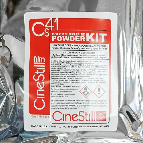 CINESTILL CS41 Farbentwicklungsset Quart Kit Pulver von CINESTILL