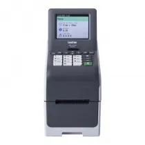 Brother 2inch 300dpi Etikettendrucker - Desktop Etikettendrucker mit USB, LAN und Akkuoption, bietet gestochen scharfe 300 dpi Druckqualität und ein benutzerfreundliches Touchscreen-Display.