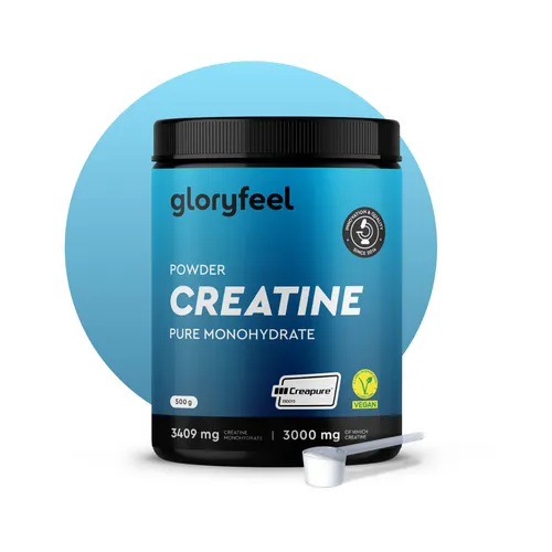 Creatin Monohydrat 500g (Creapure®) - 99,99% reines Mikronisiertes Pulver