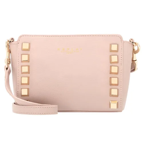 Replay Umhängetasche 19cm #RPL-FW3282-000-A0437R - Damentasche in pink brown, stilvoll mit praktischem Reißverschlussfach und idealer Größe für den Alltag.