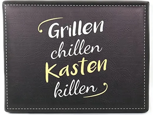 GILDE Polsterauflage für Kasten - Hochstühle mit GILDE Kunststoff Sitzpolster, ideal für Bierkasten oder Getränkekisten – bequem und praktisch für Grillpartys und chillige Abende.