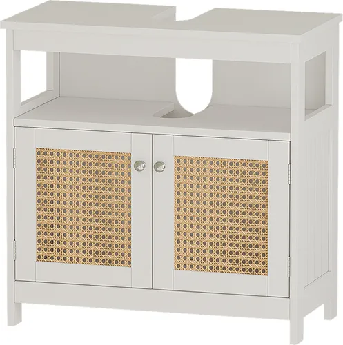 Vicco Waschbeckenunterschrank Rosario, Weiß, 60 x 60 cm in weiß von Vicco
