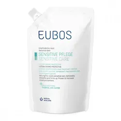 Eubos Sensitive Lotion Dermo Protective Nachfüllbeutel 400 ml - Medizinische Körperpflege mit hautschützenden Eigenschaften, ideal für empfindliche Haut und sorgt für langanhaltende Feuchtigkeit.