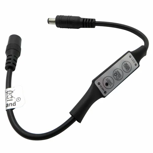 12V 24V 4A Hand Dimmer Handdimmer Schnurdimmer Kabeldimmer Streifen Holstecker