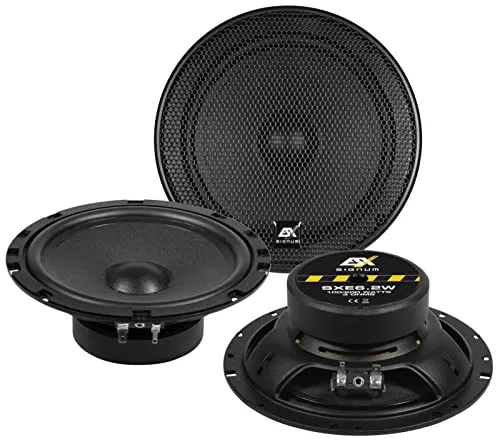 SXE6.2W Kickbass-Lautsprecher - Car-HiFi-Lautsprecher, 16,5 cm (6.5'') Paar mit 100 Watt RMS, ideal für kraftvollen Bass und klaren Klang im Auto.