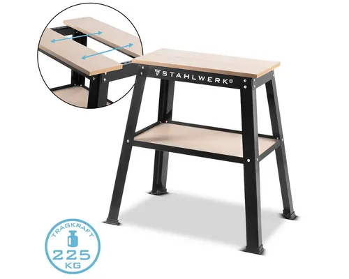 STAHLWERK Universal-Maschinenständer UM-10 ST mit 225 kg Tragkraft