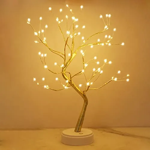 Kinamy LED Baum Lichter in gold von Kinamy