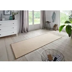 Hanse Home BT Carpet Bouclé Läufer – Rutschfester Küchenläufer für Flur, Wohnzimmer, Badezimmer - Läufer aus 100% Polypropylen, strapazierfähig und pflegeleicht. Ideal für Flur, Küche oder Bad mit rutschfester Unterseite für mehr Sicherheit.