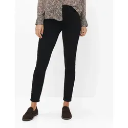 Brax Damen Five-Pocket-Hose Style ANA CLEAN BLACK, denim schwarz, Gr. 46L