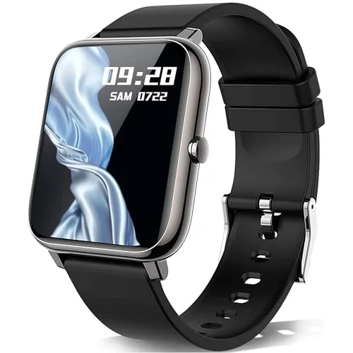 KALINCO Smartwatch mit 1.4 Zoll Touch-Farbdisplay