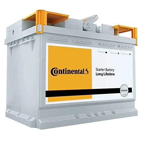 Autobatterie Continental 12V 60Ah 580A - Autobatterie für zuverlässige Starts, kompakte Größe 242x175x175 mm, ideal für PKWs und Nutzfahrzeuge.