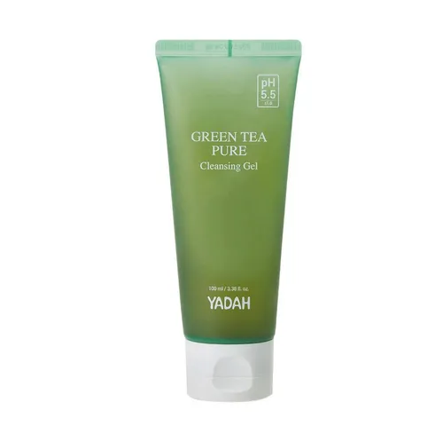 Yadah Gesichts-Reinigungsmaske Yadah, Green Tea Pure Cleansing Gel - 100 ml, Sanftes Reinigungsgel mit pH 5,5 und Grüntee-Extrakt