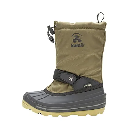 Kamik WATERBUG8G Winterstiefel für Kinder - Wasserdichte Wanderschuhe mit GORE-TEX Membran für trockene Füße, ideal für Winteraktivitäten im Freien, komfortabel bis -40°C.