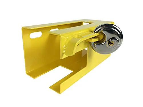 Hyfive Anhängerkupplung Lock Caravan Lock Universal Sicherheit Vorhängeschloss Stahl