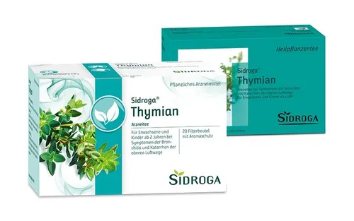 Sidroga Thymian Tee Filterbeutel 20x1,6g von Sidroga Gesellschaft Für Gesundheitsprodukte Mbh
