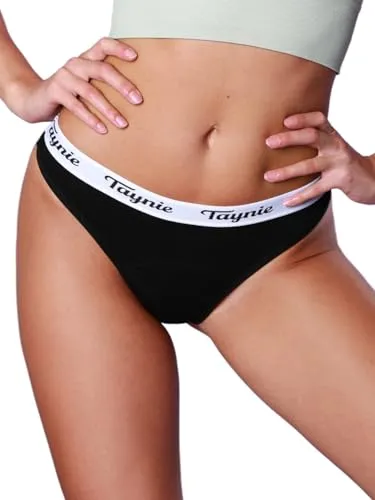 Taynie Active extra stark Periodenunterwäsche - Inkontinenz Schutzhosen & Unterwäsche, ersetzt bis zu 3,5 Tampons und bietet bis zu 12 Stunden sicheren Schutz – ideal für starke Blutungen und sportliche Aktivitäten.
