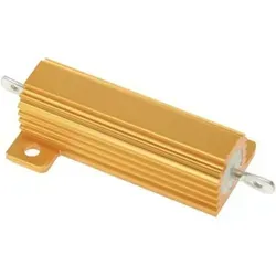 Widerstand 50W 150 Ohm mit eloxiertem Aluminium Kühlkörper 70x29x15,5 mm