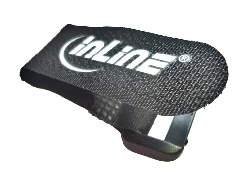 Klettband Klettbänder Klettkabelbinder Kabelbinder 10cm 100 x20mm Schwarz inLinE