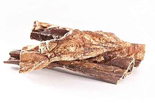 mascota vital - Getrocknete Lammlunge für Hunde – 100% natürlich, ohne Zusätze – reich an Nährstoffen, gut bekömmlich & leicht verdaulich – ideal für Junge & ältere Hunde als Kausnack