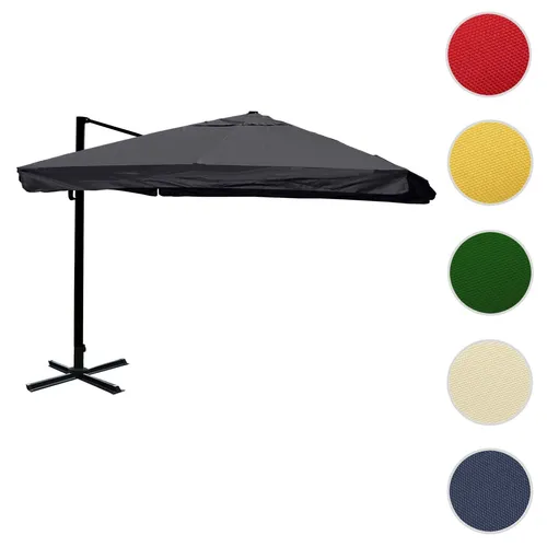 Gastronomie-Luxus-Ampelschirm HWC 3x4m Flap