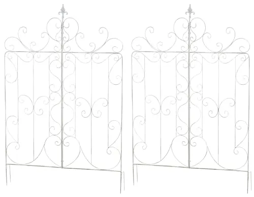 CLP 2er Set Rankgitter Mandevilla in weiß von CLP