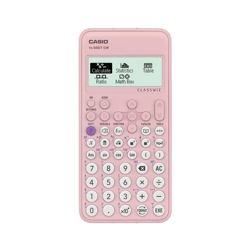 Casio FX-83GTCW Pink Wissenschaftlicher Taschenrechner in pink von Casio