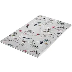 Kleine Wolke Badteppich Flores, Mehrfarbig, 120x70 cm - Badteppich aus weichem Textil in bunten Farben, perfekt für ein stilvolles Badezimmer und rutschfest für Sicherheit.