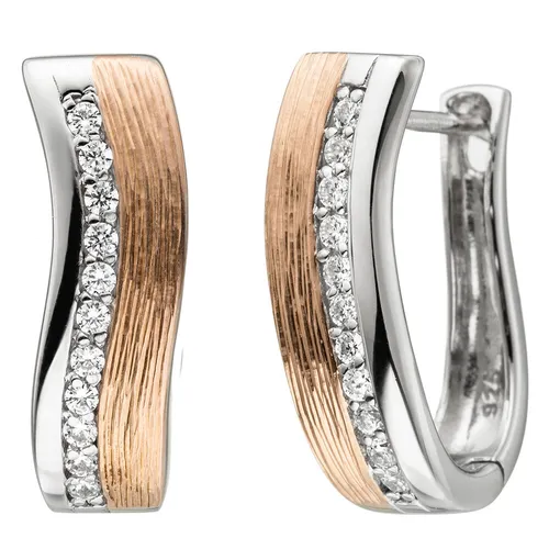 Rotgold-Ohrringe von Schmuck Krone