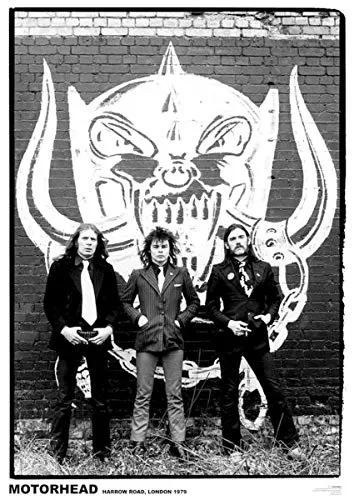 Motörhead Poster Harrow Road, London 1979 (59,5cm x 84cm) von Close Up