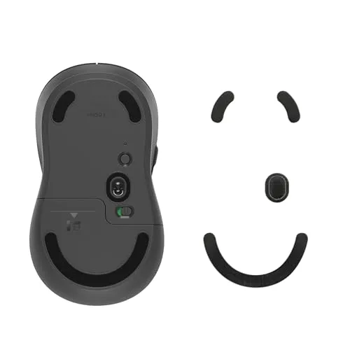 kwmobile Mouse Feet Sticker kompatibel mit Logitech M650 L / M750 L Ersatz Glider