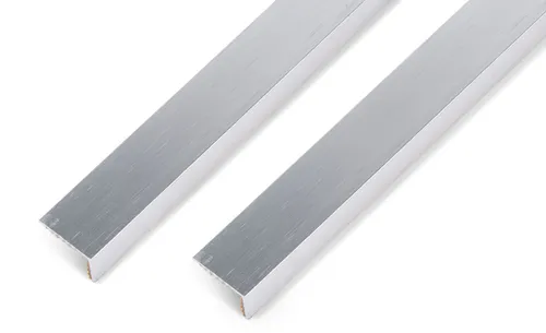 Alberts 2x Winkelprofil Alu L-Profil selbstklebend 1000x25x15mm