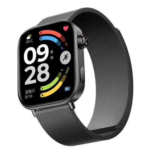 Smartwatch Kunstleder Armband Xiaomi Band 10 Pro 9 Pro Redmi Watch 6 magnetisch