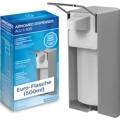 Arnowa ARNOMED Desinfektionsmittelspender in grau von ARNOMED