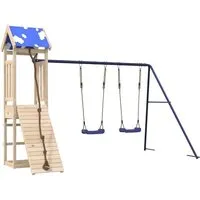 vidaXL Spielturm aus massivem Kiefernholz