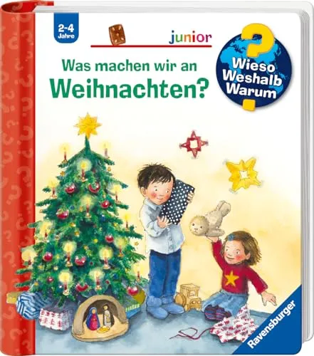 Wieso? Weshalb? Warum? junior, Band 44: Was machen wir an Weihnachten? - Sachbilderbuch für Kinder ab 2 Jahren, mit interaktiven Klappen für ein spannendes Leseerlebnis zur Weihnachtszeit.