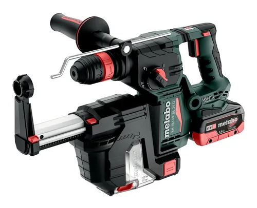 Metabo KH 18 LTX BL 24 Q Set ISA Akku-Hammer 2 x 5,5 Ah LiHD - Bohrmaschinen mit kraftvollem Akku und langlebiger LiHD-Technologie, ideal für professionelle Anwendungen und hohe Anforderungen.