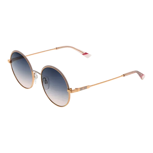 Bulget Sonnenbrille BGY3009 05A 49 Unisex Gold - Stilvoller Sonnenschutz - Unisex Sonnenbrille mit grauen Kunststoffgläsern, 100% UVA & UVB Schutz. Ideal für jeden Tag und jedes Outfit. Inklusive Original-Etui.
