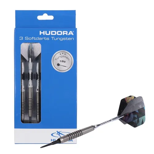 Hudora Dartpfeile Softdart Tungsten – 3 Stück