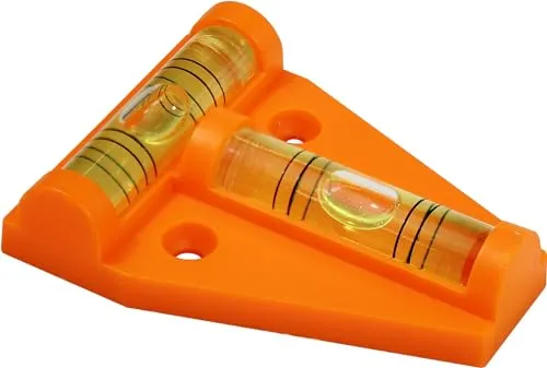 meinAnhängerersatzteil Wasserwaage Ausrichtwaage m. Magnethalterung für Wohnmobile Wohnanhänger Camping