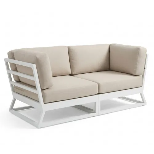 KETTLER Gartenlounge OCEAN 2-Sitzer Sofa mit Skid-Gestell - Verwandeln Sie Ihren Außenbereich in eine Wohlfühloase mit dem KETTLER OCEAN 2-Sitzer Sofa. Elegantes Design aus Aluminium, hohe Witterungsbeständigkeit und bequeme Kissen sorgen für entspannte Stunden im Freien.