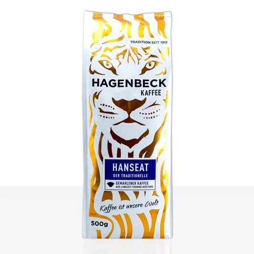 Hagenbeck Hanseat 500g gemahlener Kaffee Filterkaffee