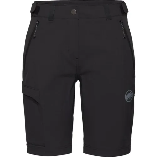 Mammut Runbold IV Shorts Women black (0001) 38 - Damen Outdoor Shorts & 3/4 Hosen, atmungsaktiv und schnelltrocknend, ideal für Wandern und Reisen mit hohem Tragekomfort und praktischem Design.