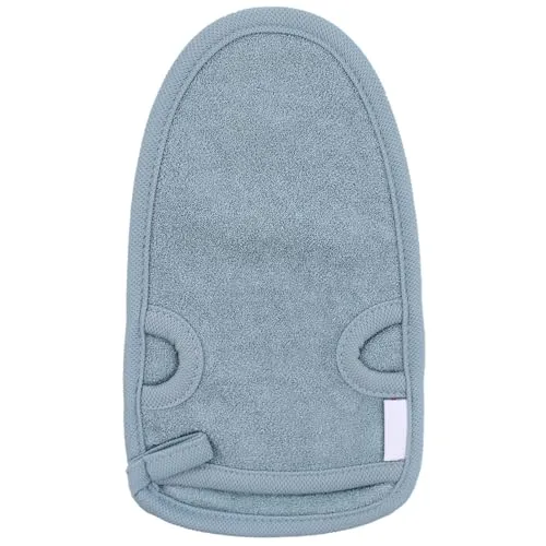 Stück Peelinghandschuh,Exfoliating Gloves,Peeling Handschuh,hamam handschuh,peeling Schwamm Körper,Peelinghandschuh Körper,Duschhandschuh,für Sauna,Dusche,Peeling,Body Scrub (Grau) 1