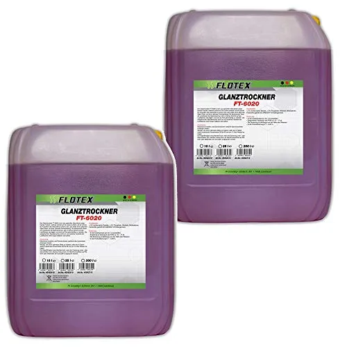 Flotex Glanztrockner, 2 x 10L Waschanlagen Glanzfinish