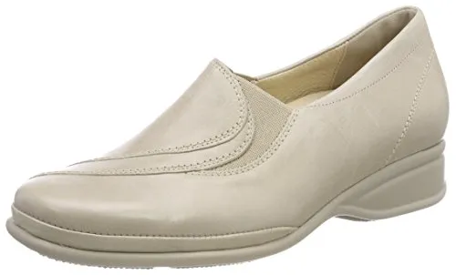 Semler Komfort Slipper Uni 343237323731 Grau 41 1/2 EU - Hausschuhe für Damen in Grau, ideal für kräftige Füße, mit weicher PU-Luftpolstersohle für optimalen Komfort und Gelenkschonung.