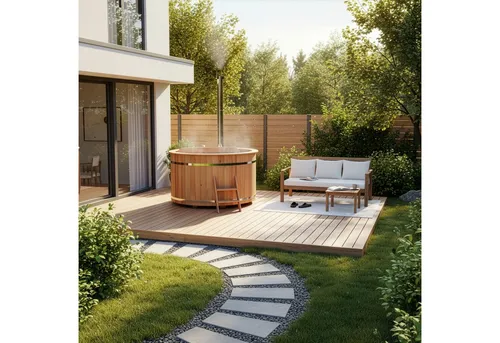 FinnTherm Whirlpool Badefass Bergen von FinnTherm