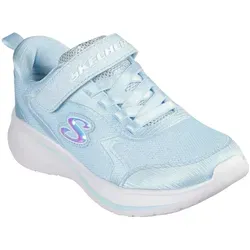 Skechers WAVE 92 Sneaker für Mädchen - Sneaker mit Glitzer und praktischem Gummizug, ideal für den Alltag. Leicht waschbar und bequem, perfekt für aktive Kinder.