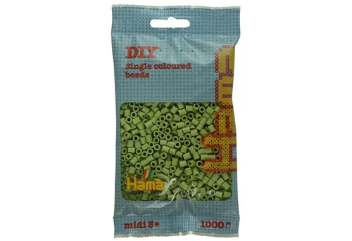 Hama Bügelperlen Hama Bügelperlen – Matcha, Midi 5 mm (1000 Stk)